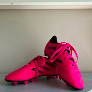 Gently used Adidas soccer cleats